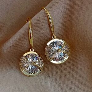 Rhinestone Drop Earrings
